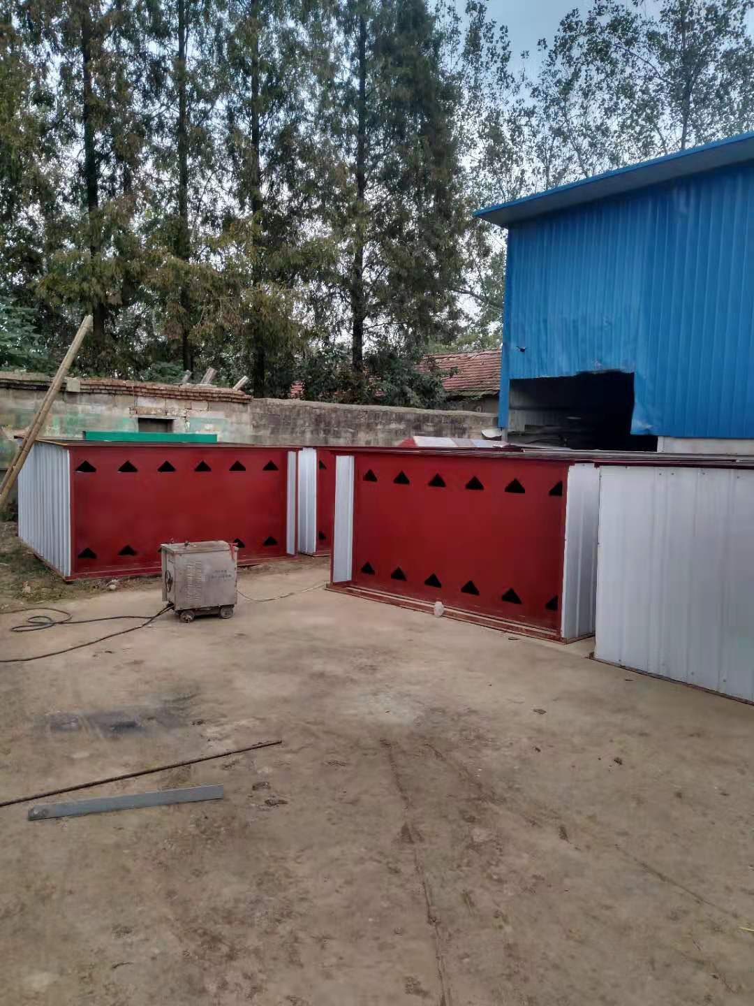 商丘牧原饲料厂合作社安装现场